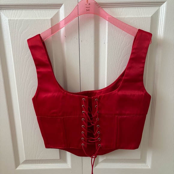 NWT Danielle Guizio
Satin corset top - Picture 3 of 4